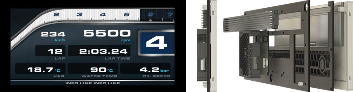 Industrial Embedded HDMI Touch Displays