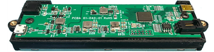 1U Rack Display 480x128 TFT Color Display